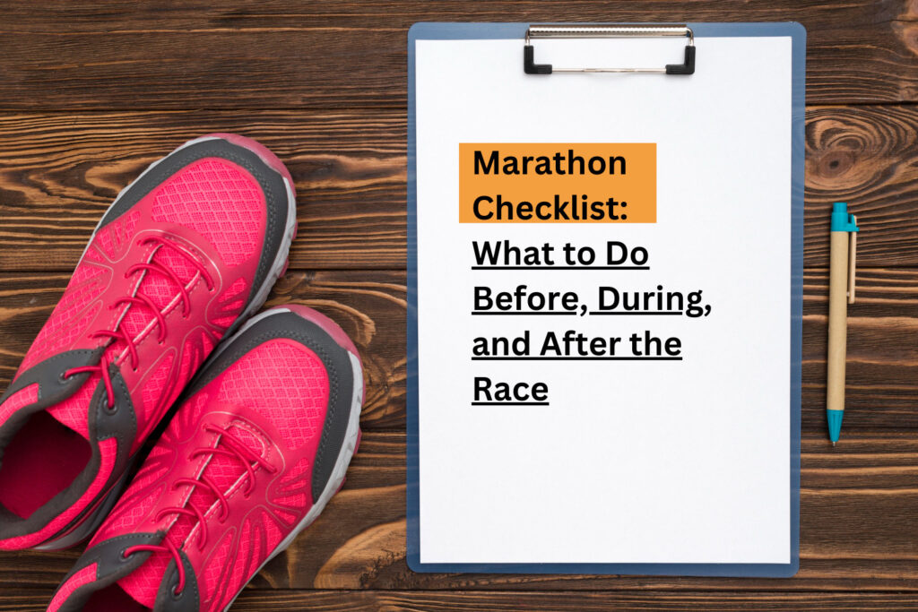 Marathon checklist