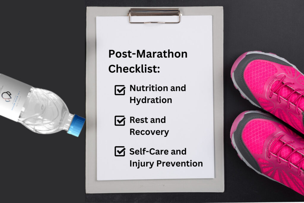 Post-marathon checklist