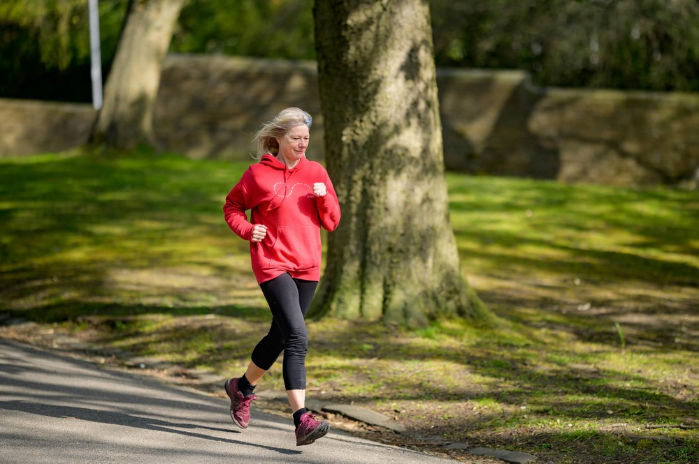 Female runner