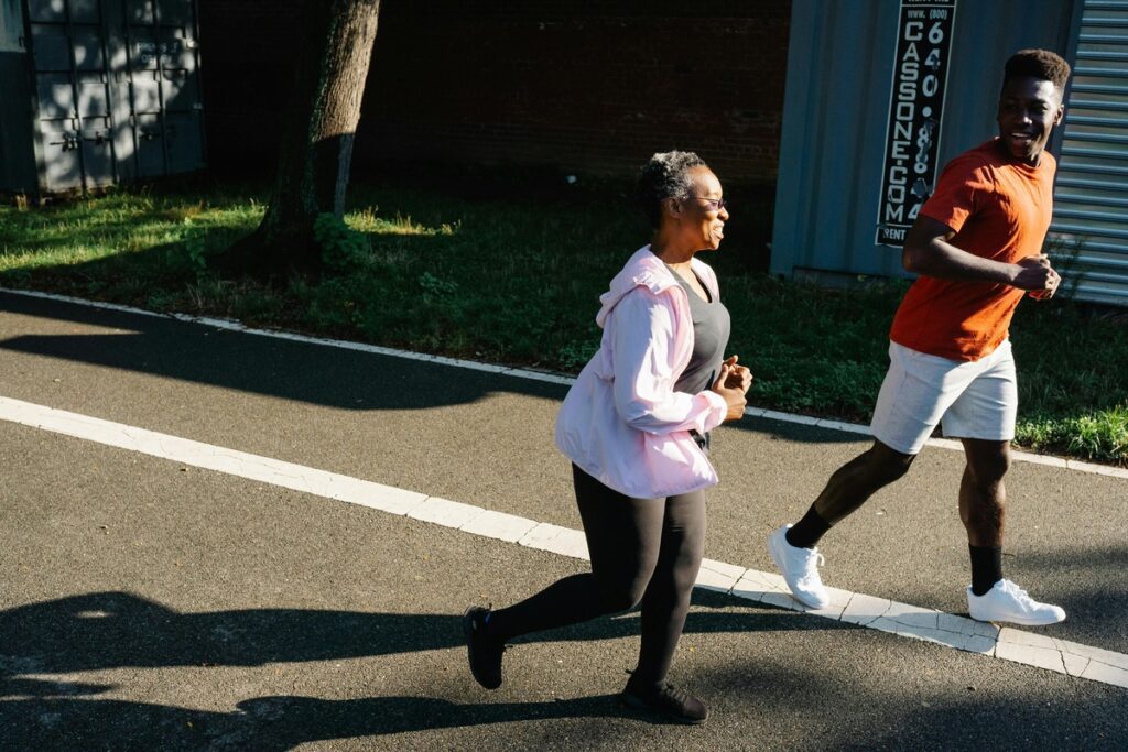 Running overweight